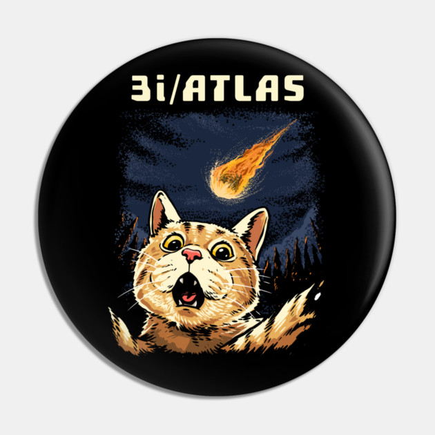 3i Atlas Comet Pin by GoshWow®