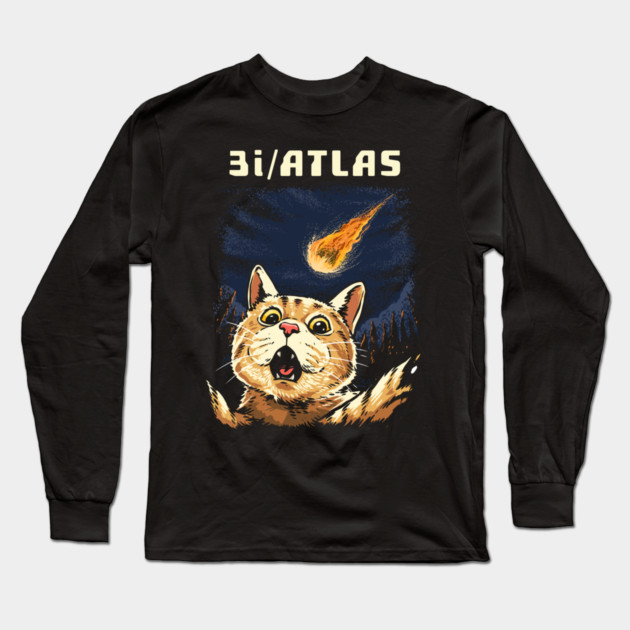 3i Atlas Comet Long Sleeve T-Shirt by GoshWow®