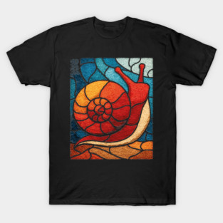 The Spiral | A Wearable Art Mosaic T-Shirt
