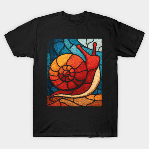 The Spiral | A Wearable Art Mosaic T-Shirt by TuncGK