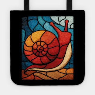 The Spiral | A Wearable Art Mosaic Tote
