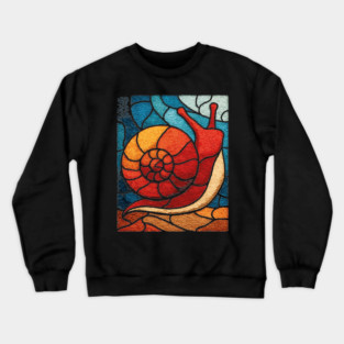 The Spiral | A Wearable Art Mosaic Crewneck Sweatshirt