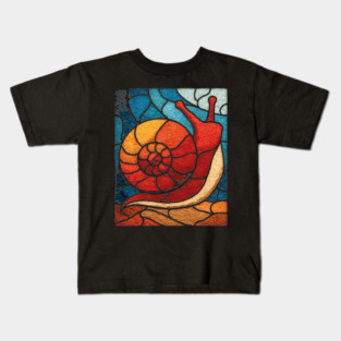 The Spiral | A Wearable Art Mosaic Kids T-Shirt