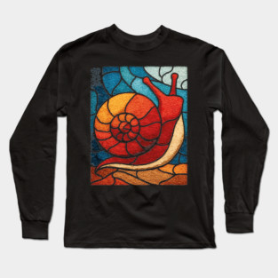 The Spiral | A Wearable Art Mosaic Long Sleeve T-Shirt