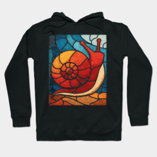 The Spiral | A Wearable Art Mosaic Hoodie
