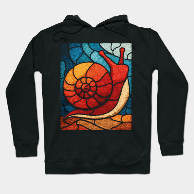 The Spiral | A Wearable Art Mosaic Hoodie by TuncGK