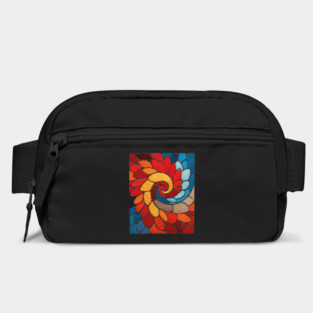 The Sacred Bloom | A Stained Glass Tapestry Bag