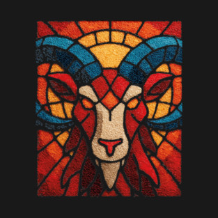 The Ram | An Aries Zodiac Tapestry T-Shirt