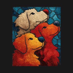 The Pack | A Heartwarming Textile Portrait T-Shirt
