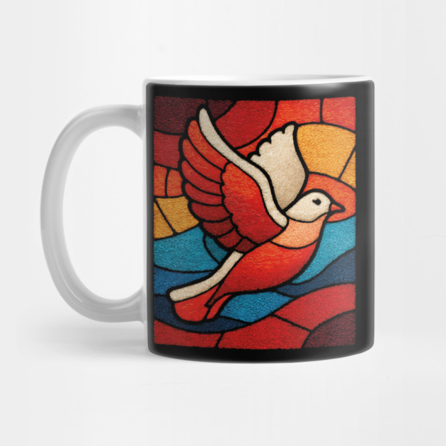 The Dove | A Stained Glass Symbol of Peace by TuncGK