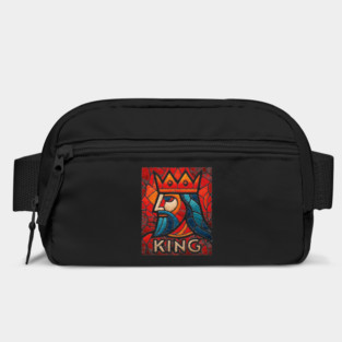 The King | A Regal Playing Card Portrait Bag