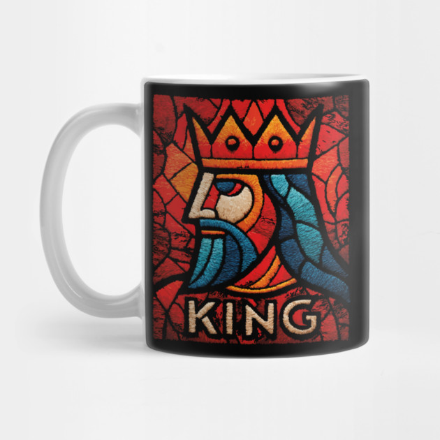 The King | A Regal Playing Card Portrait by TuncGK