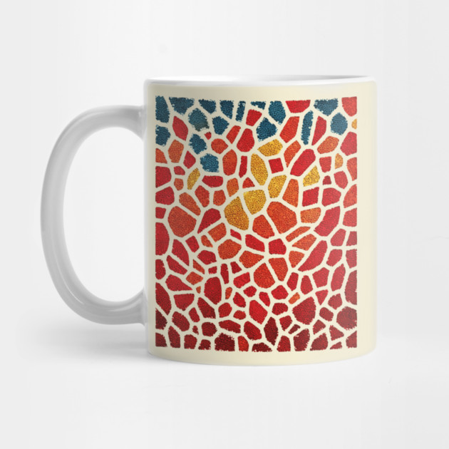 The Emberflow | An Abstract Mosaic Tapestry by TuncGK