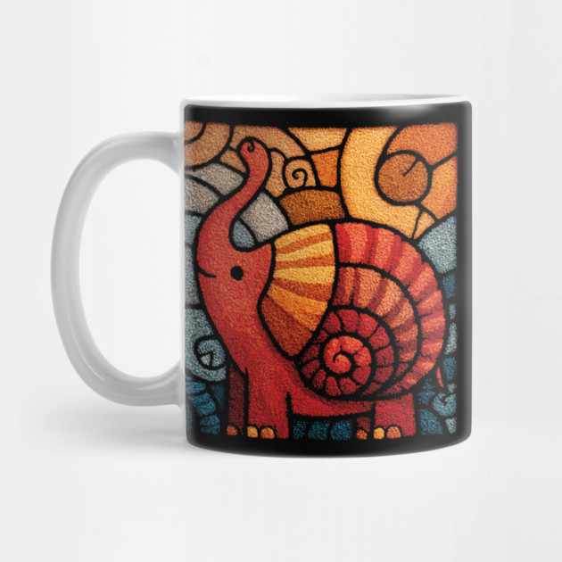 The Elephnail | A Whimsical Folk Art Creature by TuncGK