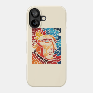 The Titan | A Mythological Mosaic Portrait Phone Case