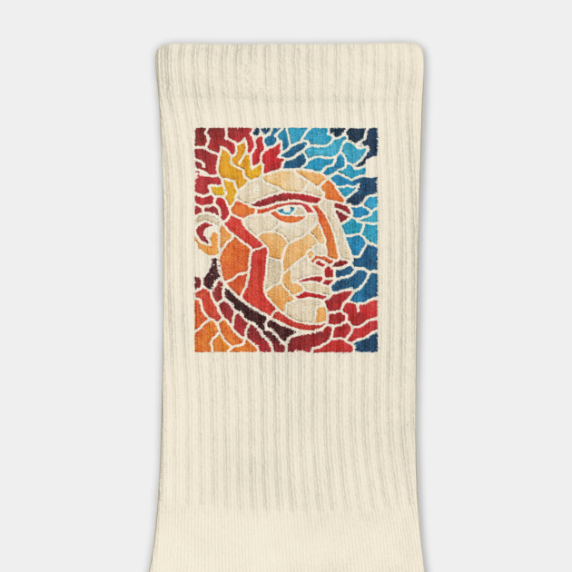 The Titan | A Mythological Mosaic Portrait by TuncGK