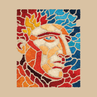 The Titan | A Mythological Mosaic Portrait T-Shirt