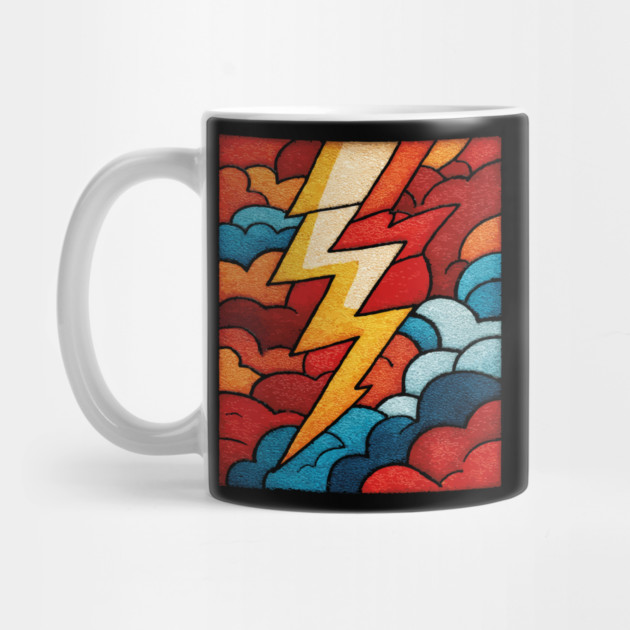 The Stormbolt | A Graphic Weather Tapestry by TuncGK