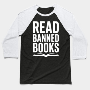 Read Banned Books Baseball T-Shirt