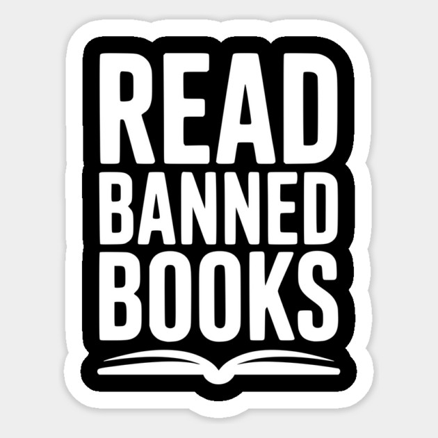 Read Banned Books Sticker by Frank Ring