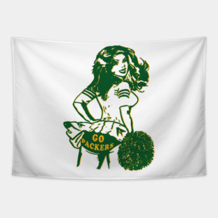 Green Bay Football Tapestry
