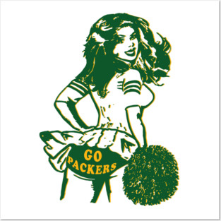 Green Bay Football Posters and Art