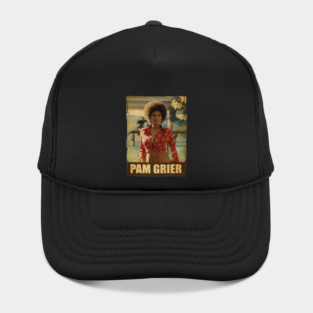 Pam grier retro foto Hat