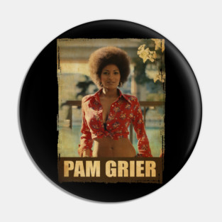 Pam grier retro foto Pin
