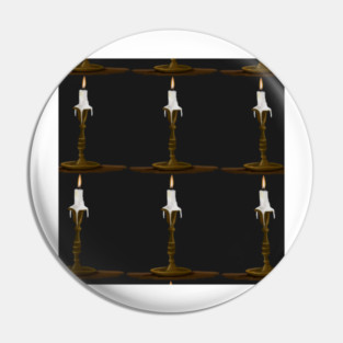 Pattern Design - Candlelight Pin
