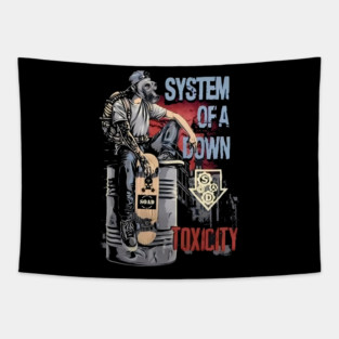 SYSTEM OF A DOWN Toxicity 1990s US ROCK Tapestry