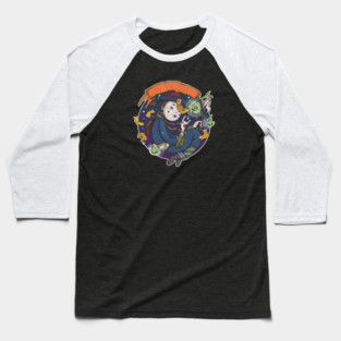Cute Jiangshi Shirt | Kawaii Chinese Hopping Vampire Folklore Tee Baseball T-Shirt