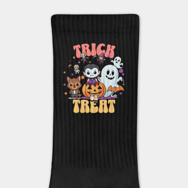 Trick or Treat Cute Monsters by Cool Monkey Designs