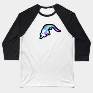 A skull of a Goat Baseball T-Shirt