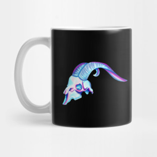 A skull of a Goat Mug