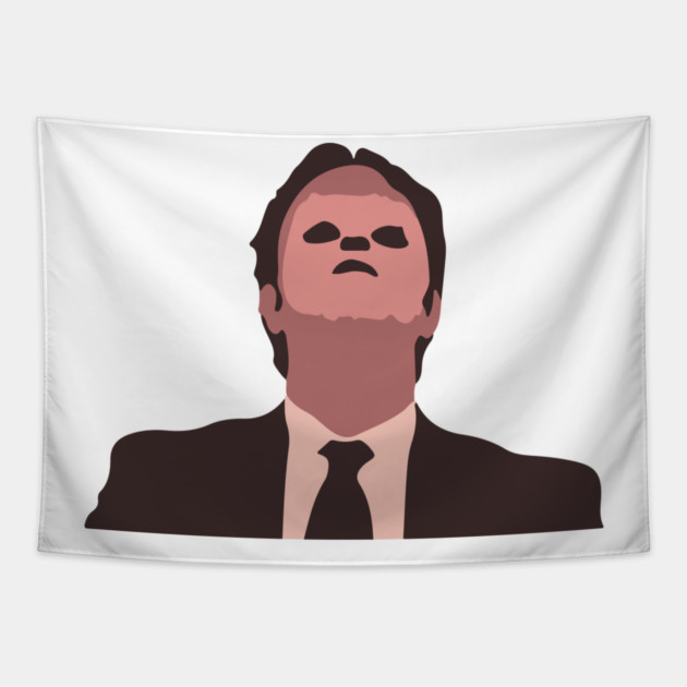 Dwight Schrute Hannibal // Minimalist Tapestry by Tv Moments