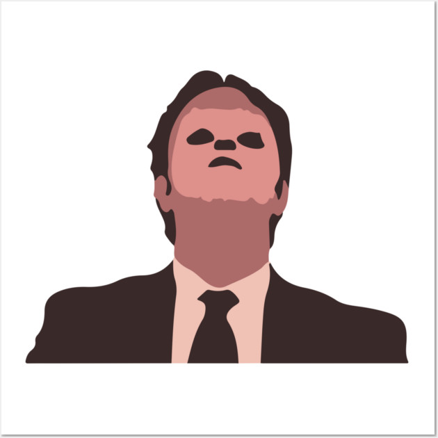Dwight Schrute Hannibal // Minimalist Wall Art by Tv Moments