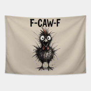 f-caw-f Tapestry