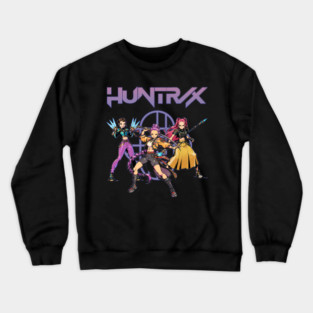 Huntrix Demon Hunters Comic style Crewneck Sweatshirt