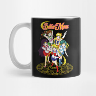 Sailor Moon Team with Magic Circle Mug