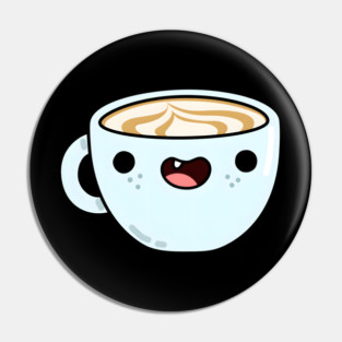 Kawaii Cappuccino - Bestie Vibes Pin