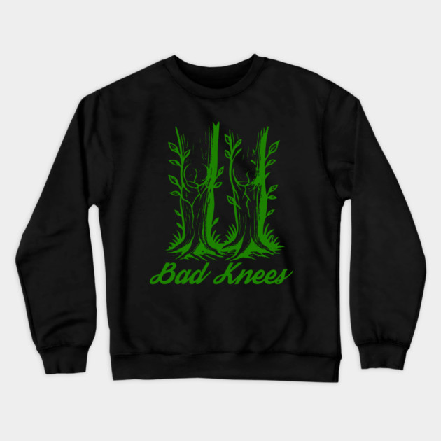 bad knees Crewneck Sweatshirt by DIGITAL MERCH CREATIONS