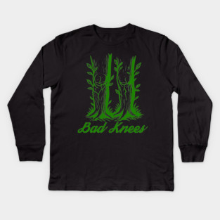 bad knees Kids Long Sleeve T-Shirt