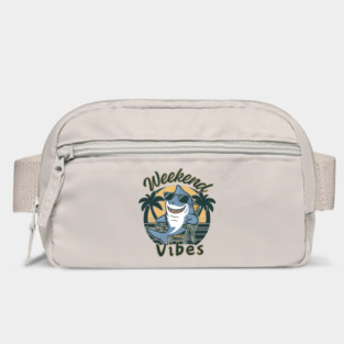 Weekend Vibes Shark – Beachside Chill Bag