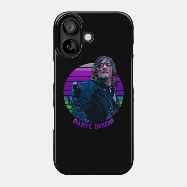 Sunset Stripes Series // Daryl Dixon Phone Case by Tv Moments
