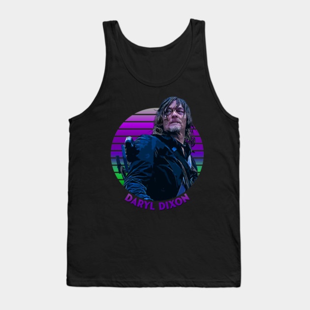 Sunset Stripes Series // Daryl Dixon Tank Top by Tv Moments