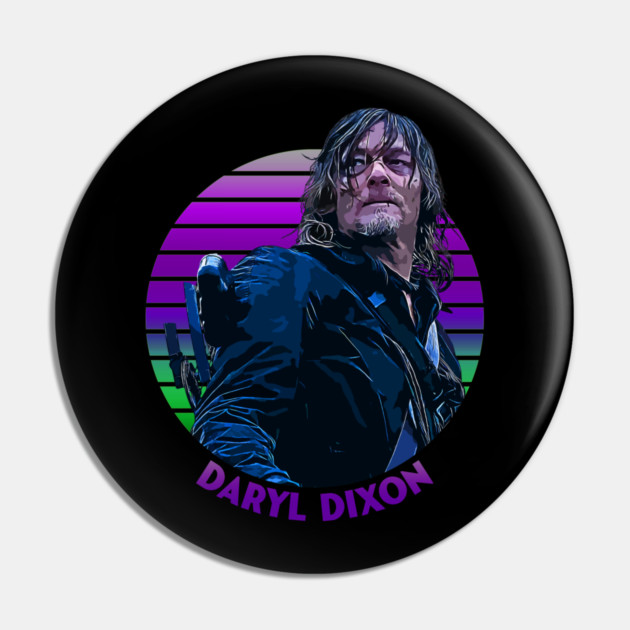 Sunset Stripes Series // Daryl Dixon Pin by Tv Moments