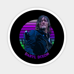 Sunset Stripes Series // Daryl Dixon Magnet