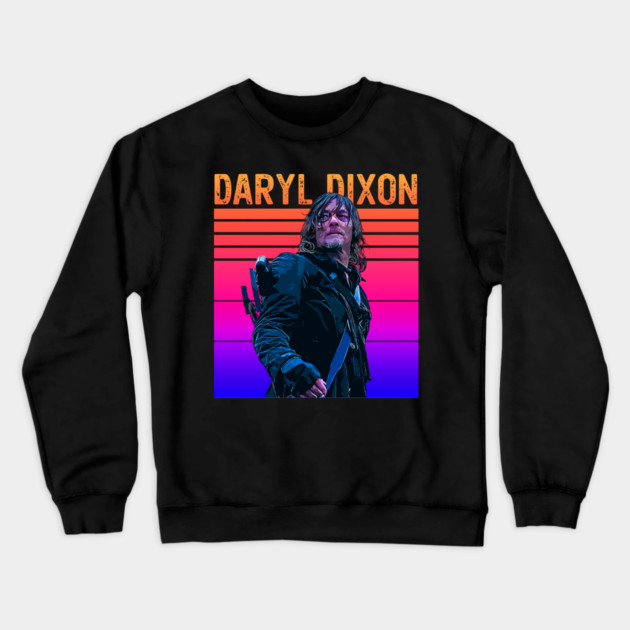 Retro Pop Classics // Daryl Dixon Crewneck Sweatshirt by Tv Moments