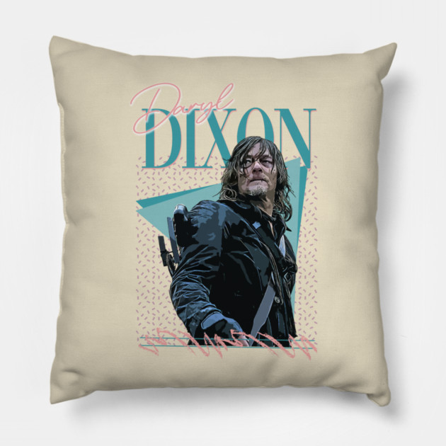 Vapor Pop 90s // Daryl Dixon Pillow by Tv Moments