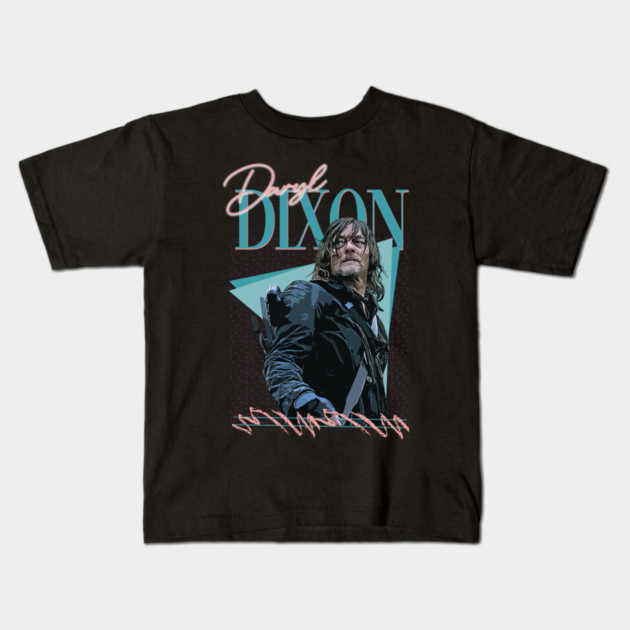 Vapor Pop 90s // Daryl Dixon Kids T-Shirt by Tv Moments